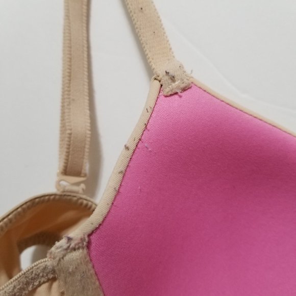 Victoria's Secret PINK bra 32B Wear Everywhere Demi solid basic convertible - Picture 13 of 15